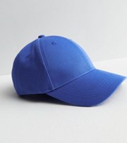 New Look Bright Blue Plain Cap